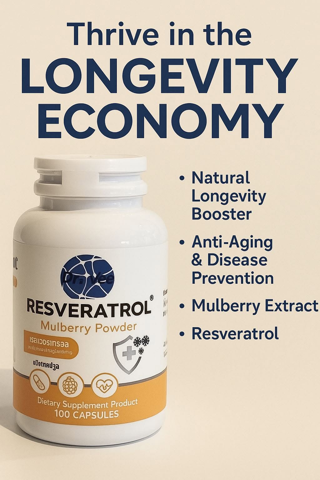 แนวโน้มของ Longevity Economy หรือ เศรษฐกิจแห่งการมีอายุยืนและสุขภาพดี ที่จะเติบโตถึง 12 ล้านล้านดอลลาร์ภายในปี 2030 ค...
