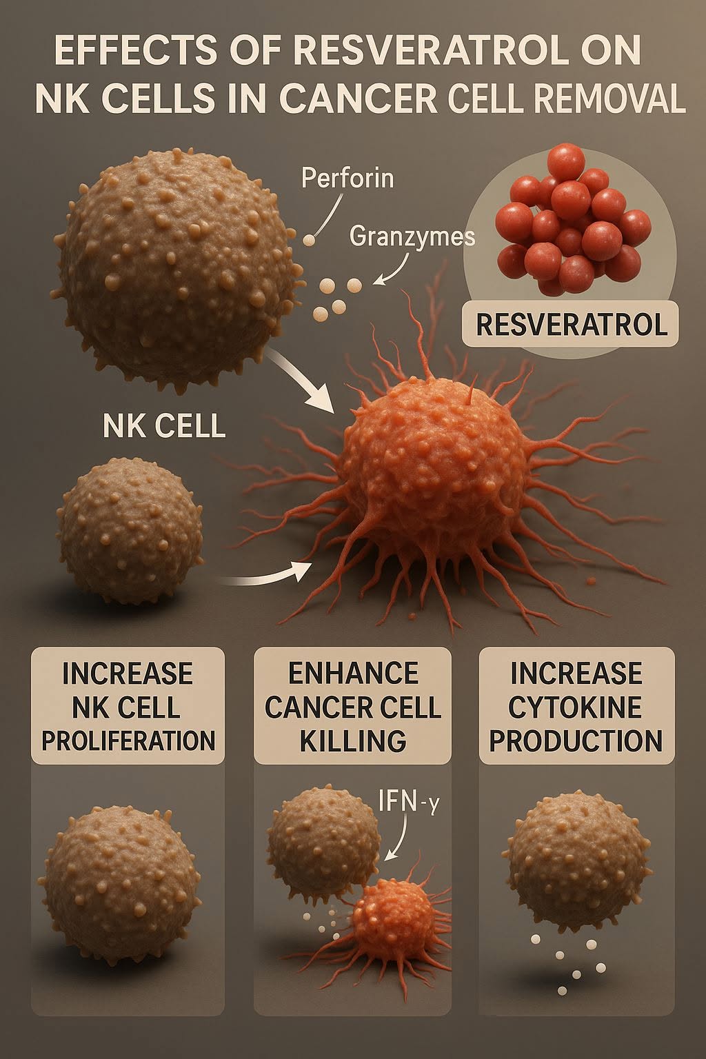 เซลล์ NK (Natural Killer cell) เป็นเซลล์เม็ดเลือดขาวชนิดหนึ่งที่อยู่ในระบบภูมิคุ้มกันแต่กำเนิด (innate immune system)...
